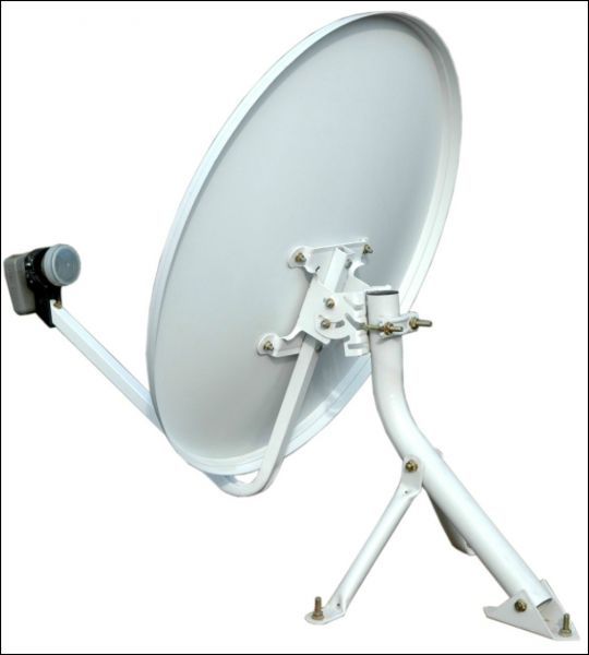 ANTENA BANDA KU COM LNB DUPLO 60 CM